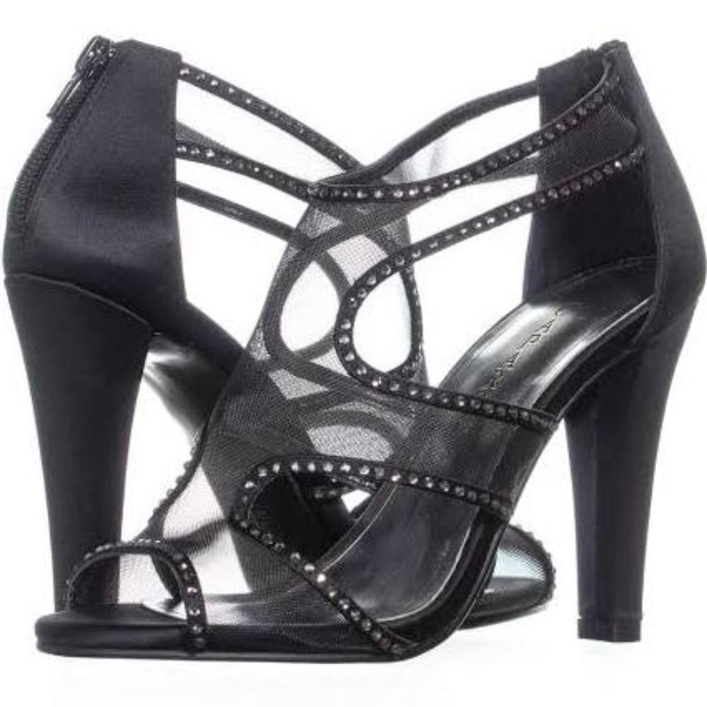 Caparros Rhinestone Gladiator Sandals NWOT